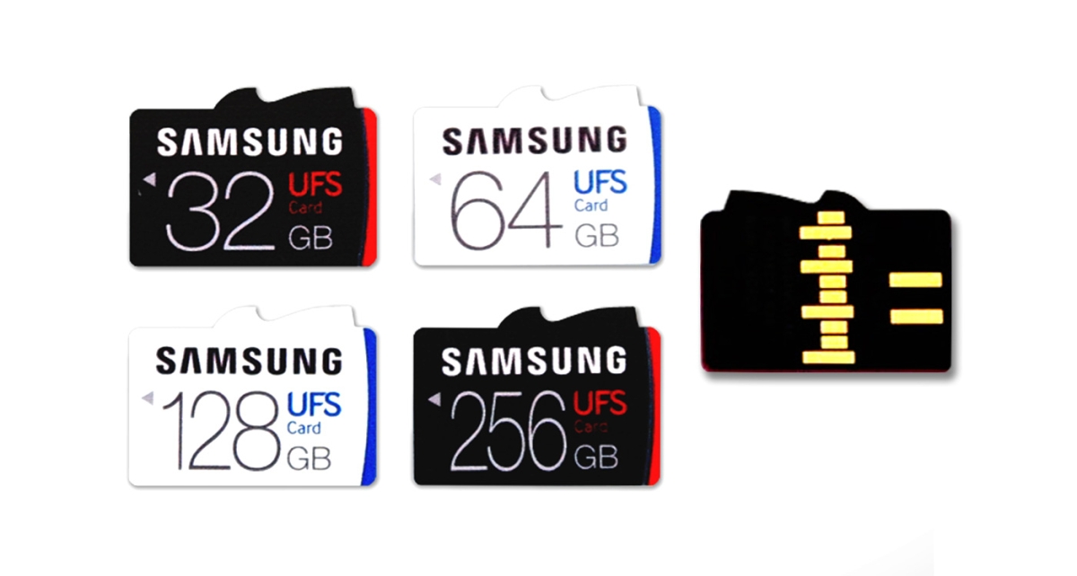 Samsung’s world-first UFS memory cards are blazing fast