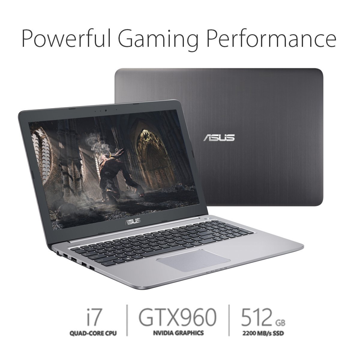 ASUS K501UW AB78 15.6 inch Full-HD Gaming Laptop – DAILY DEAL