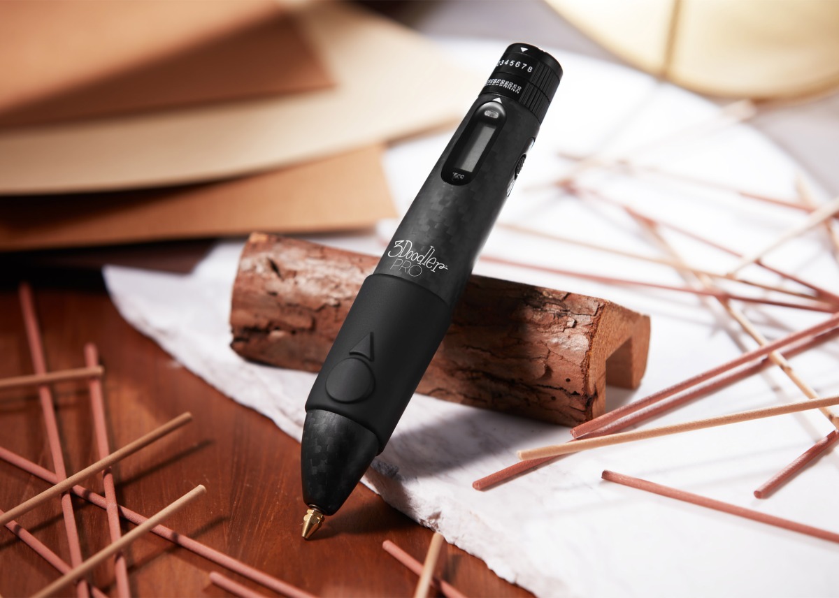 3D printing pen can now ‘print’ in metal and wood