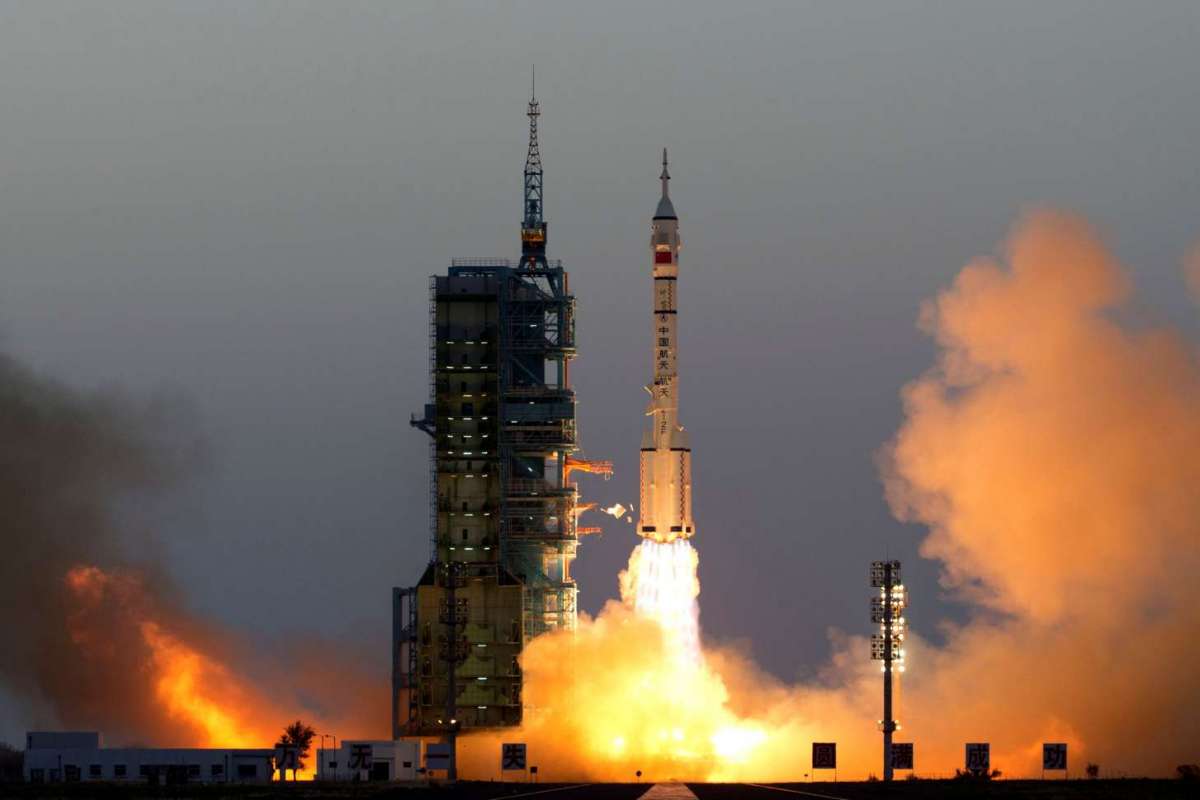 China just launched two astronauts into space 