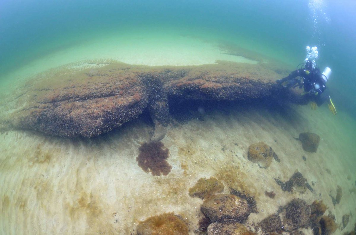 Scientists have mapped an human civilisations, underwater Stone Age settlement 
