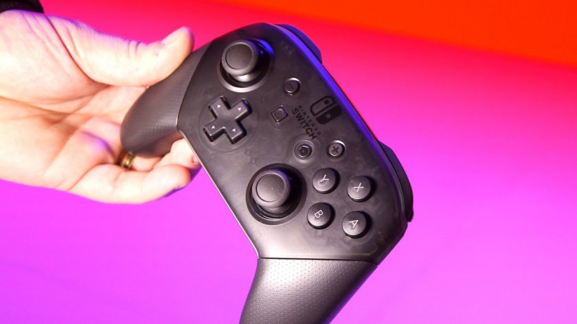 Alas, there is a more traditional option — if you're willing to drop an extra $70. This is the Nintendo Switch Pro controller.