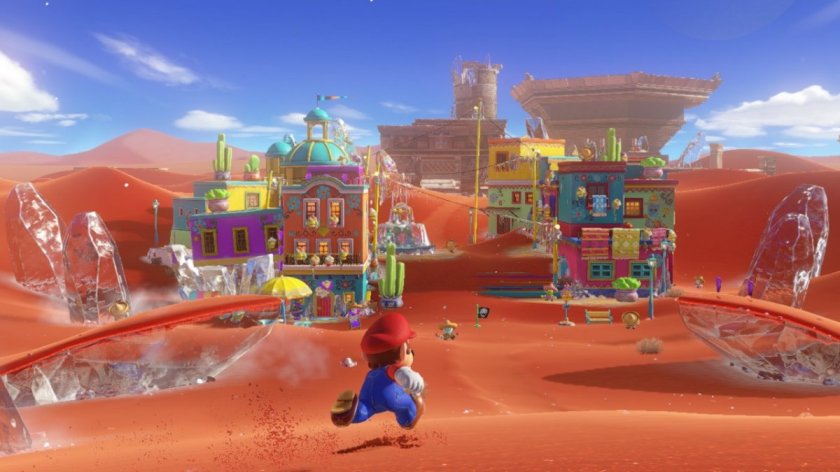 Most importantly, a crazy-looking new 3-D Mario game is planned for the holiday season. It's called "Super Mario Odyssey," and it's the next game in the "Super Mario 64" and "Super Mario Galaxy" series.