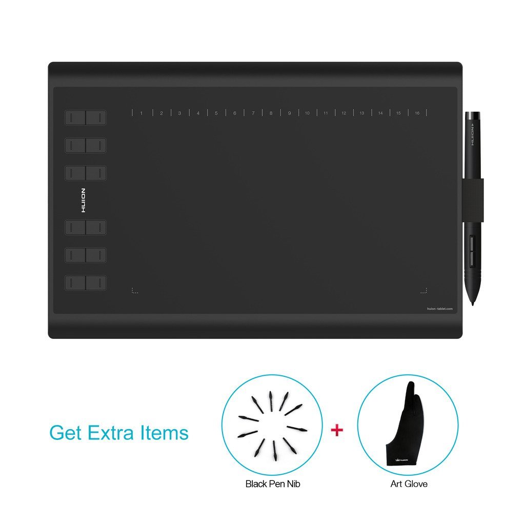 Huion New 1060 Plus Graphic Drawing Tablet
