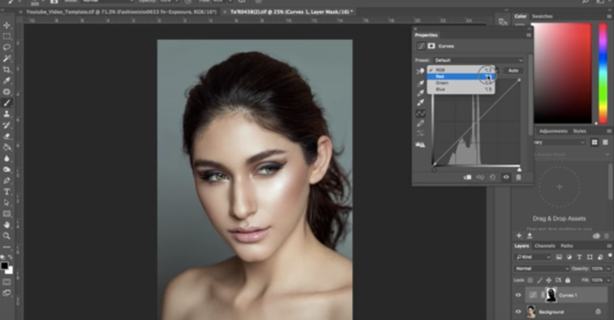 Easily colorize your neutral background in Photoshop – How to Guide