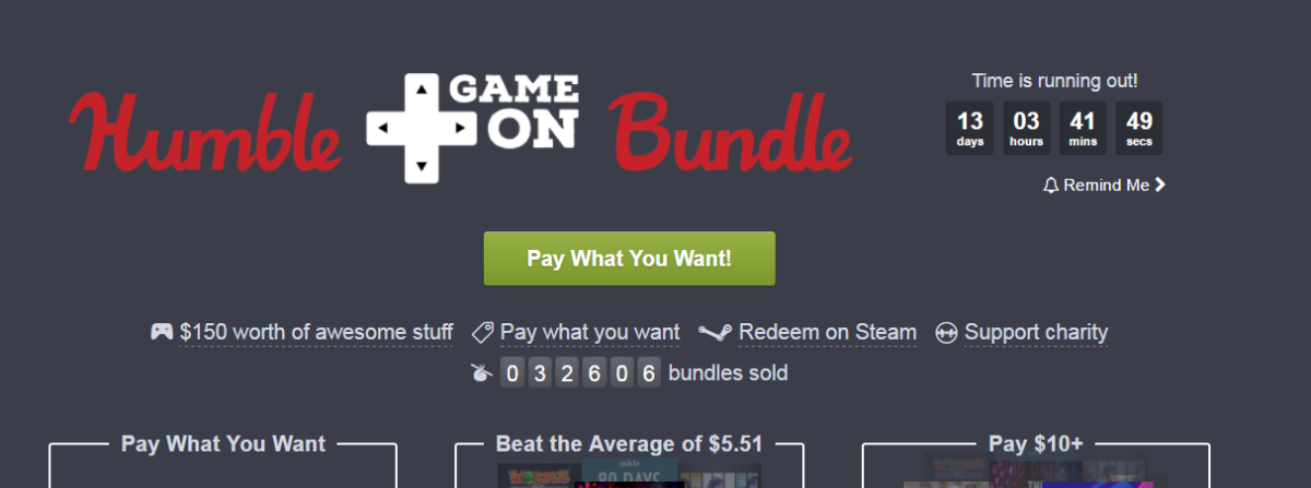 EGaming, the Humble GameOn Bundle is LIVE! ,Humble Indie Bundle 18 and Comics Bundle