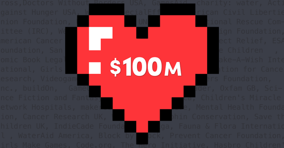 Humble Thanks: $100 Million Charity Milestone