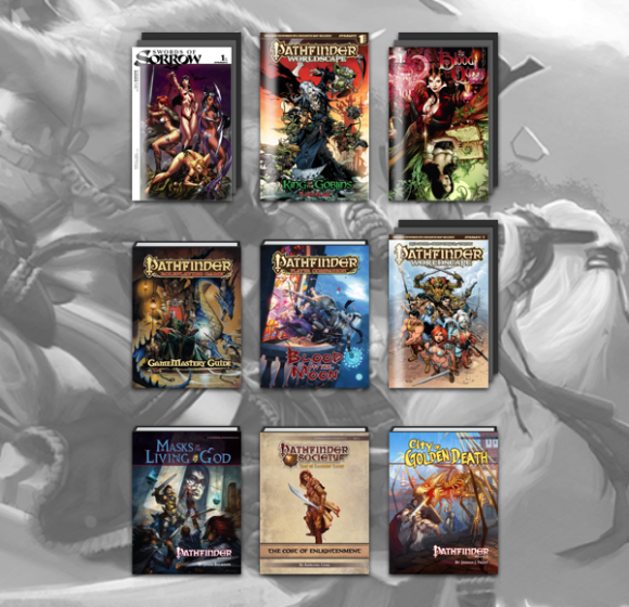 The Humble RPG Book Bundle: Pathfinder Worldscape Ultimate Crossover by Paizo & Dynamite