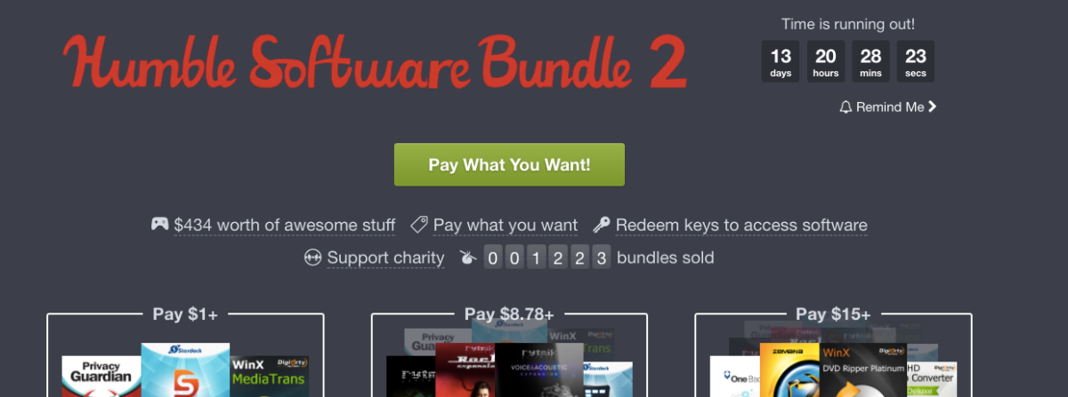 EGaming, the Humble Software Bundle 2 is LIVE!