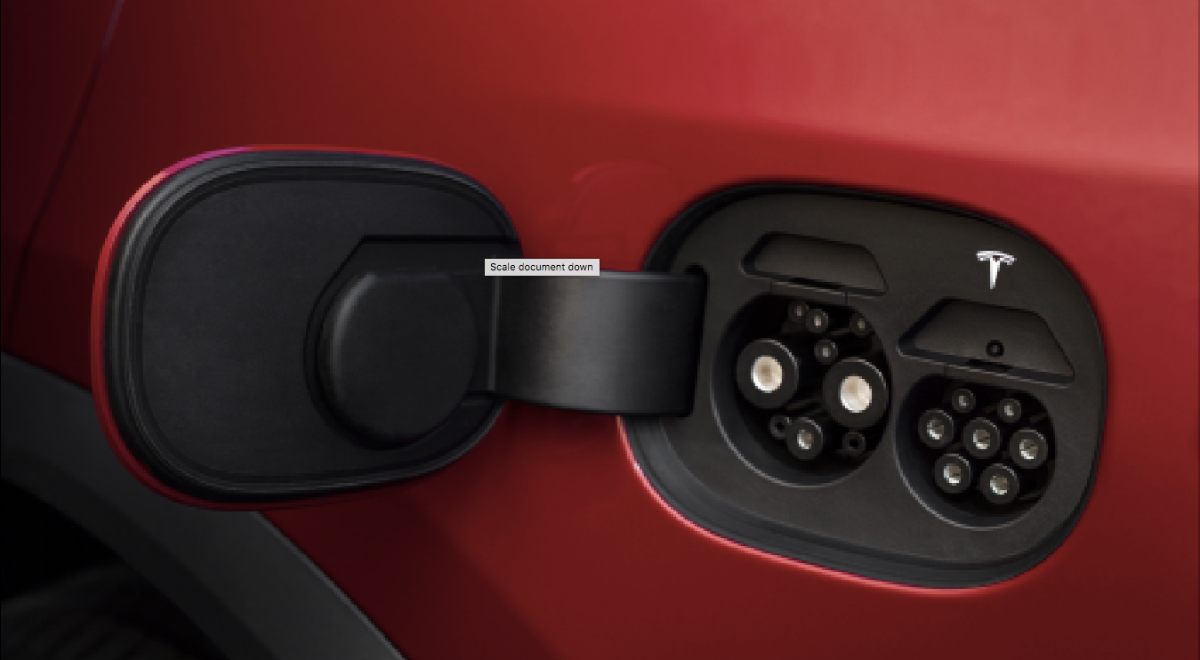 Tesla unveils new dual connector charge port design for Model S and Model X