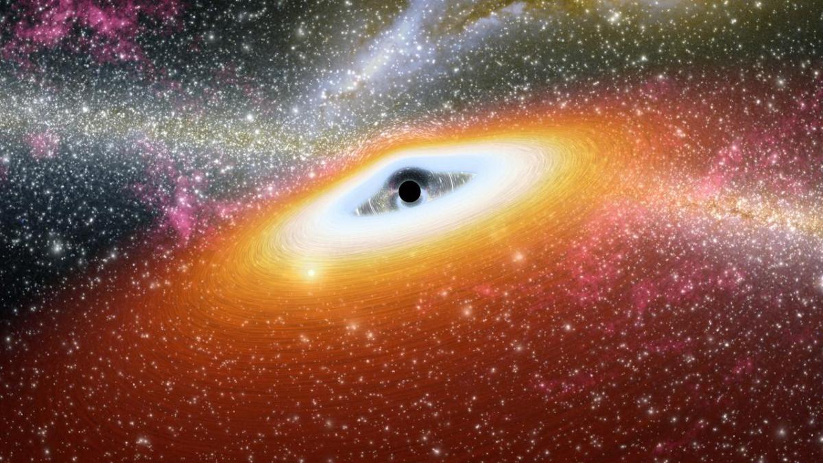 Mysterious Filament is Stretching Down Towards the Milky Way’s Supermassive Black Hole