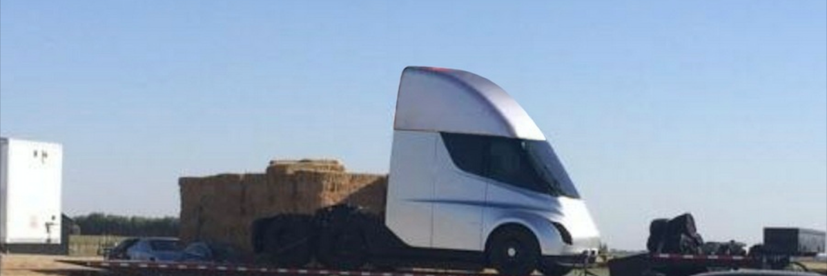 Tesla Semi prototype spotted driving in broad daylight