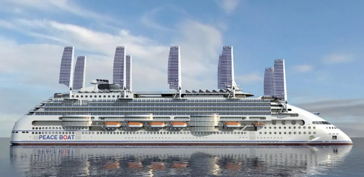 ‘World’s most eco-friendly cruise ship’ will have retractable solar sails