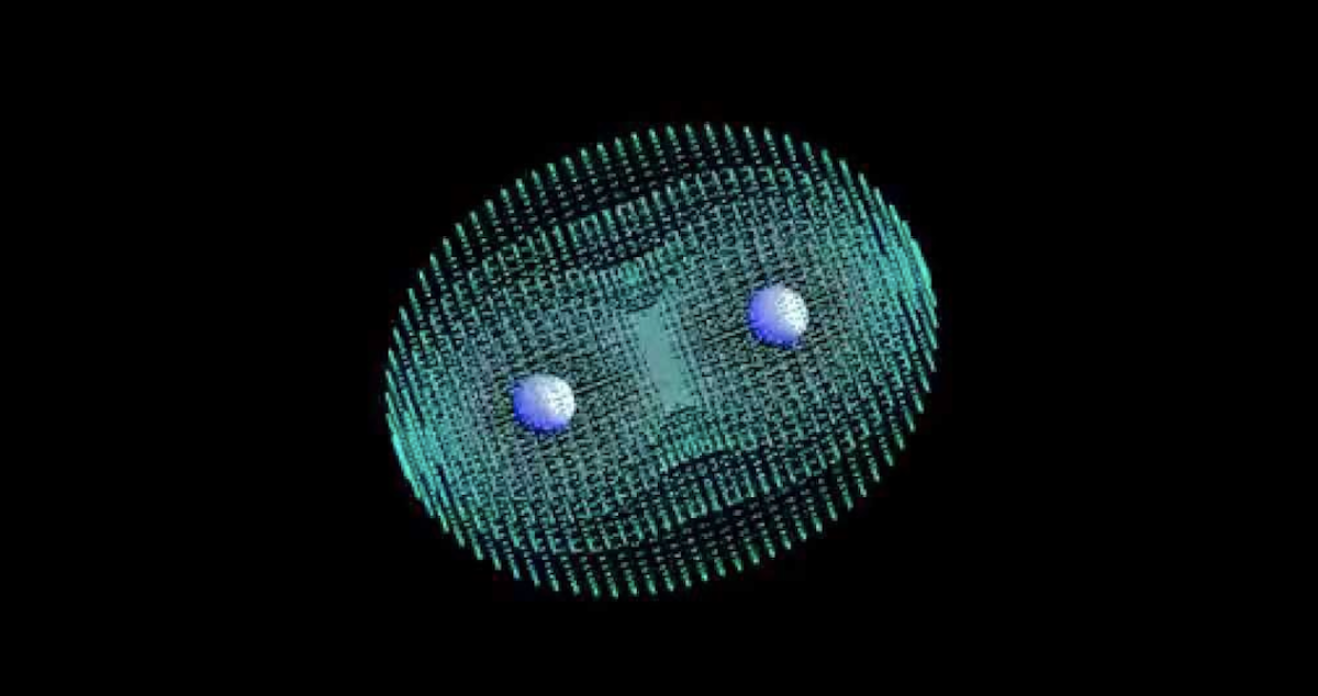 Physicists create first direct images of the square of the wave function of a hydrogen molecule