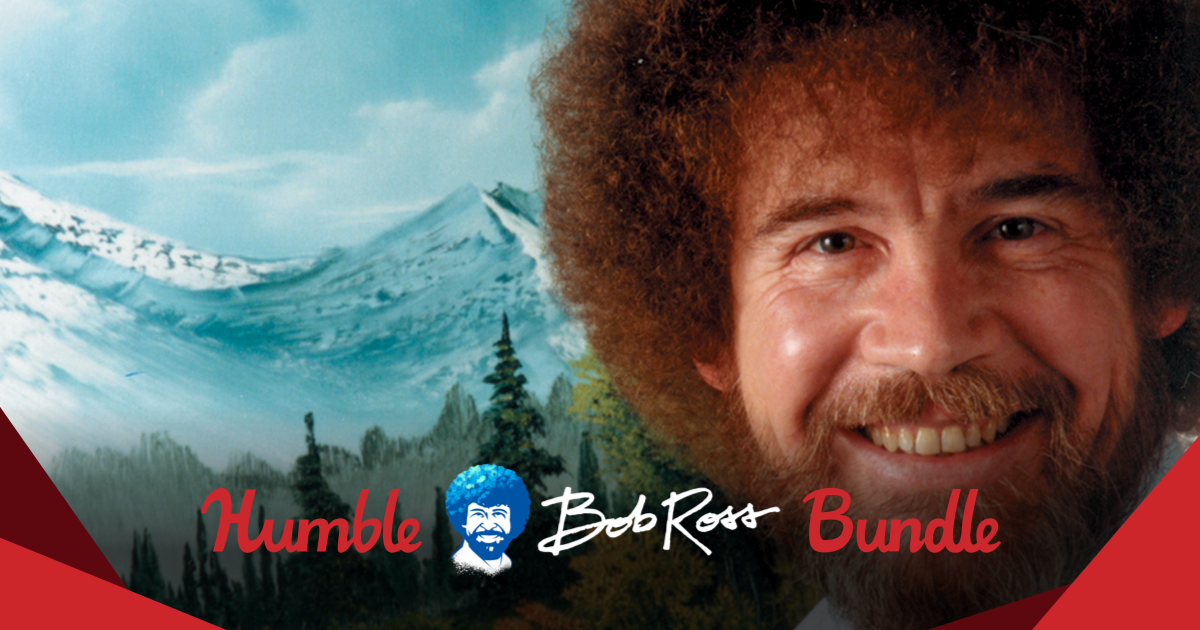 EGaming, the Humble Bob Ross Bundle is LIVE!