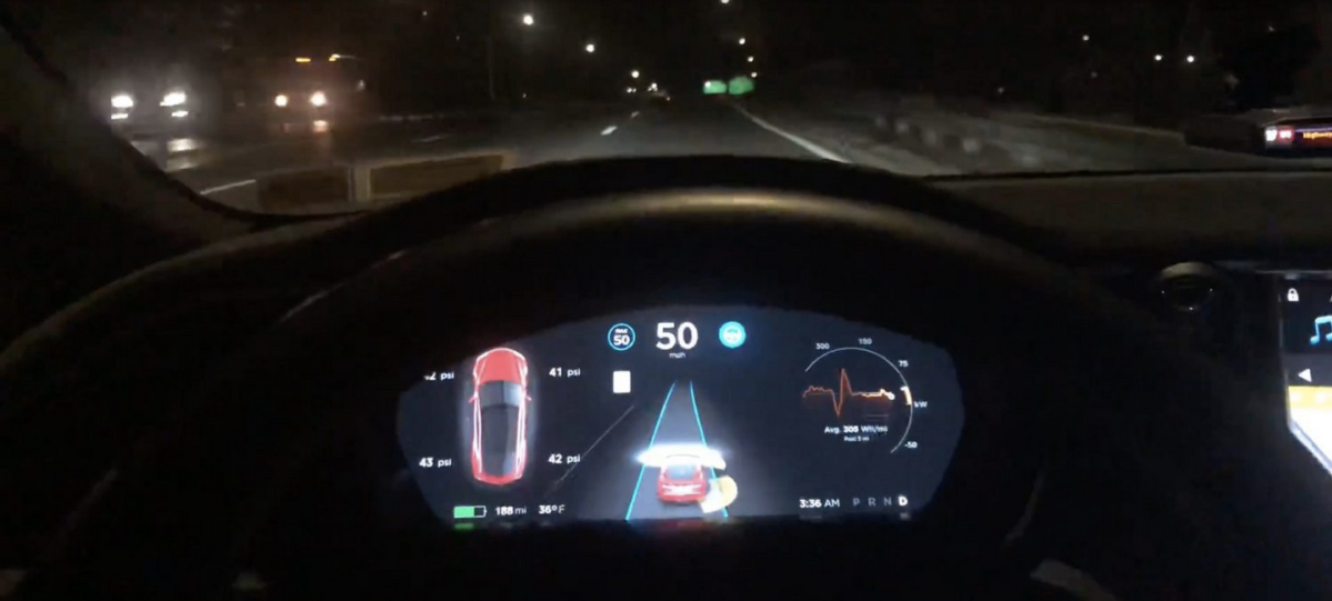 Tesla Autopilot keeps impressing owners with its latest software update