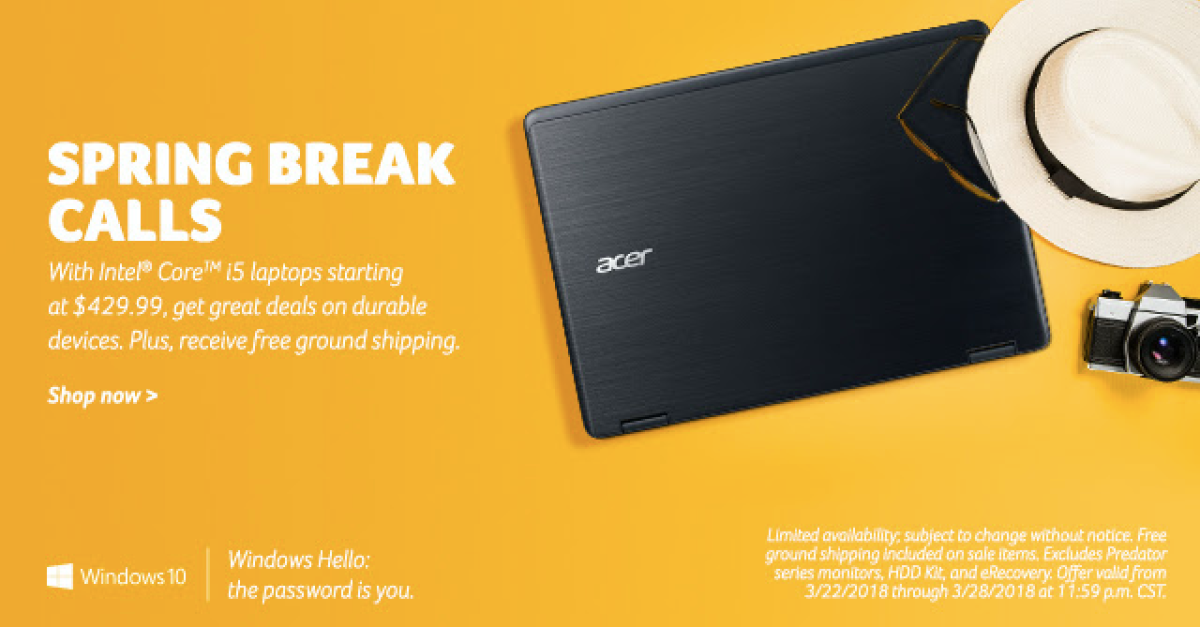 Acer Online Store | Spring is Finally Here!