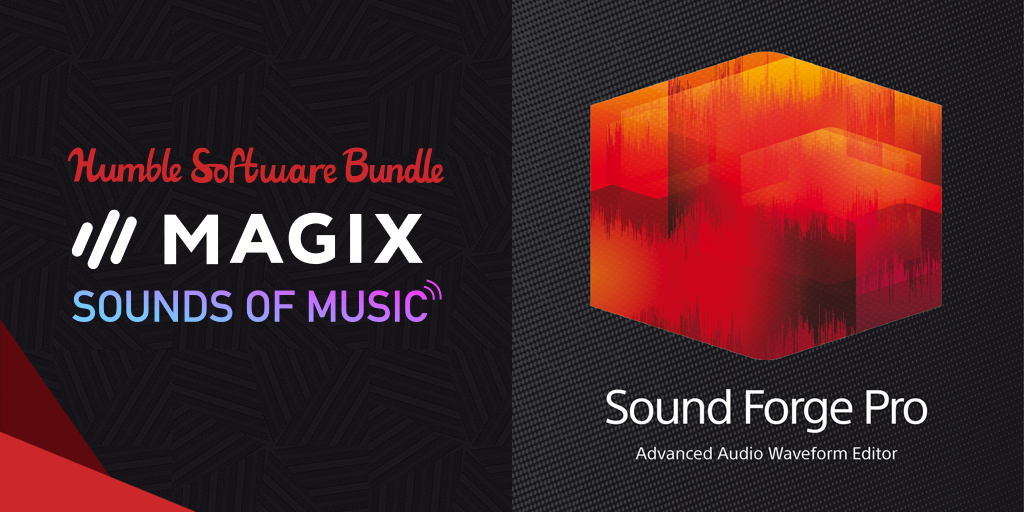 EGaming, the Humble Software Bundle: MAGIX Sounds of Music is LIVE!
