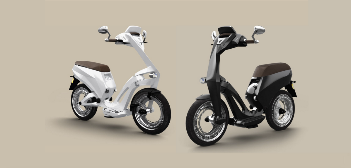 UJET introduces futuristic looking electric folding smart scooter