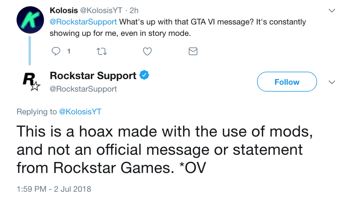 GTA 6 Has Definitely Not Been Announced for 2019