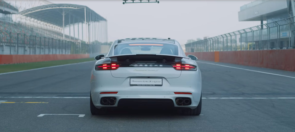 Watch Porsche Panamera Turbo S E-Hybrid Take Down 6 Track Records