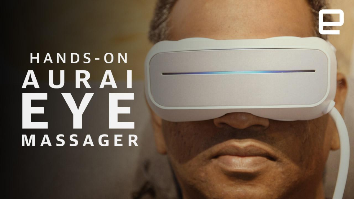 Save me, water-powered eye massager