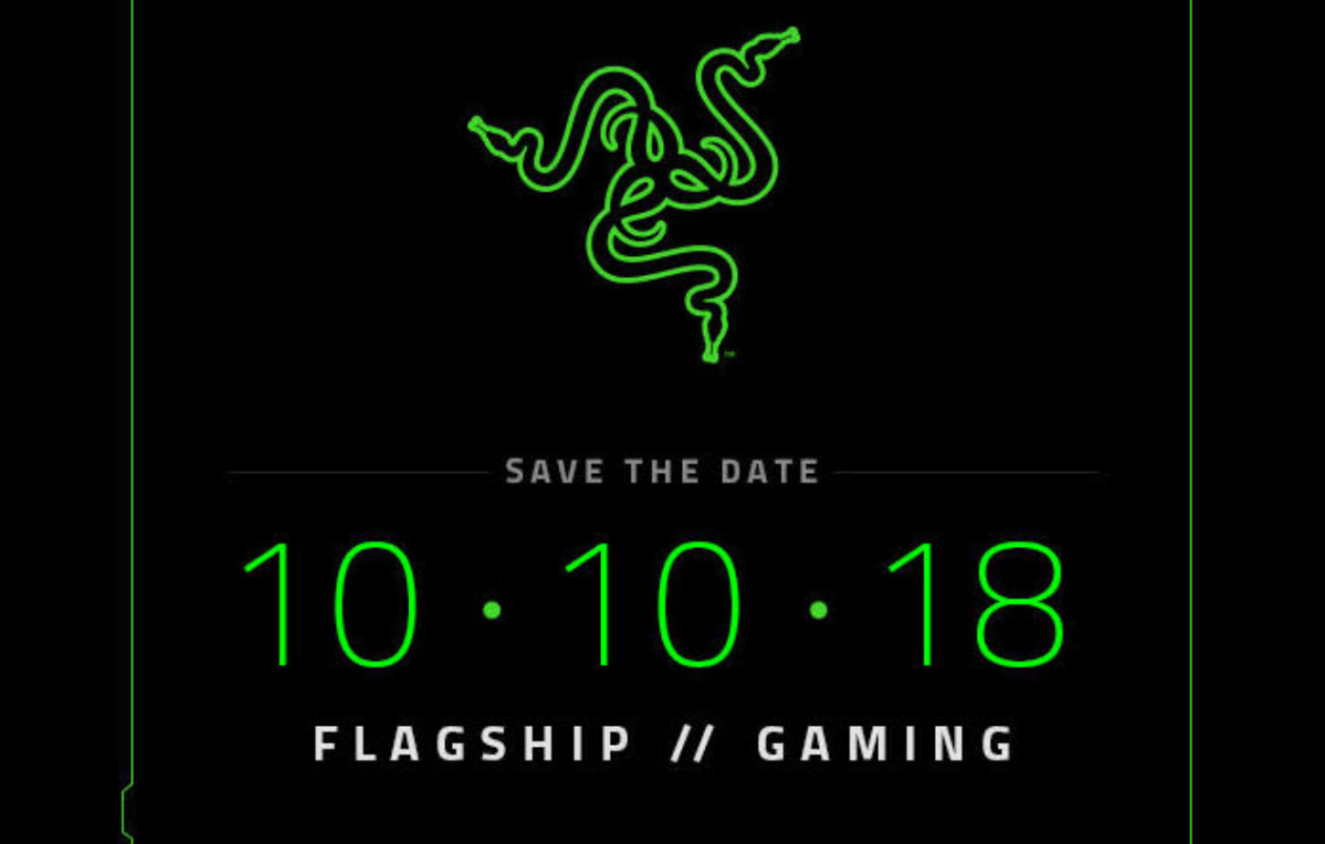 Razer is expected to unveil its second phone on October 10th