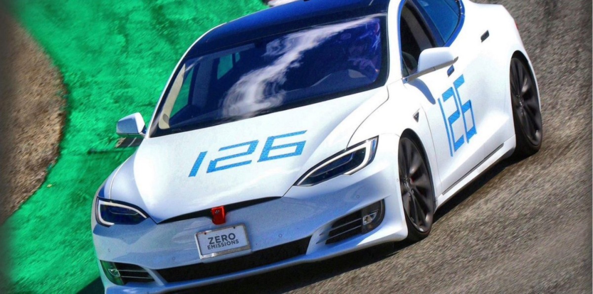 Tesla Model S P100D takes the Laguna Seca production EV record after all